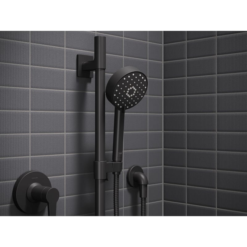 Kohler K-26914-Y-BL Matte Black Awaken Pressure Balanced 2.5