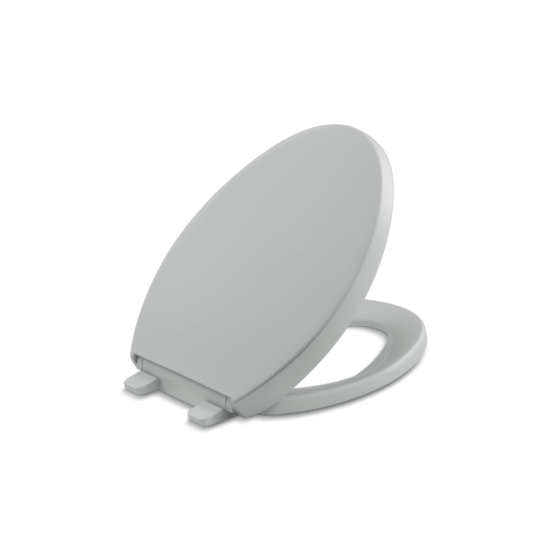 Kohler K 4008 Ny Dune Reveal Elongated Closed Front Toilet Seat With Grip Tight Bumpers Quiet Close And Quick Attach Hinges Faucetdirect Com - Kohler Toilet Seat Anchor Kit Lowe S