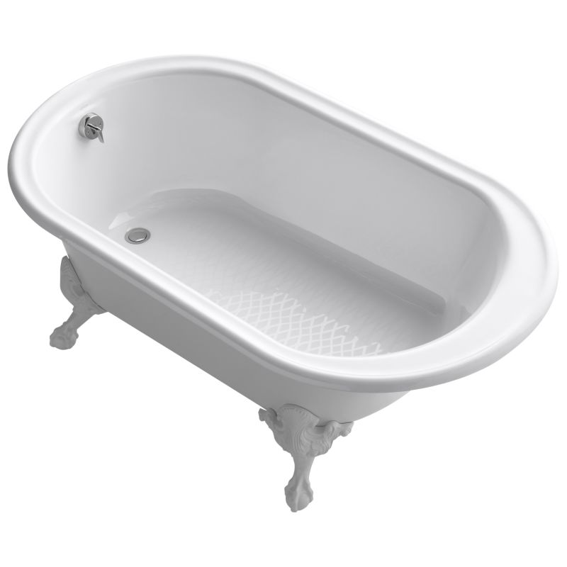 Bath tub piratesさー MAAX Via 32-in W x 60-in L x 80-in H White Bathtub and