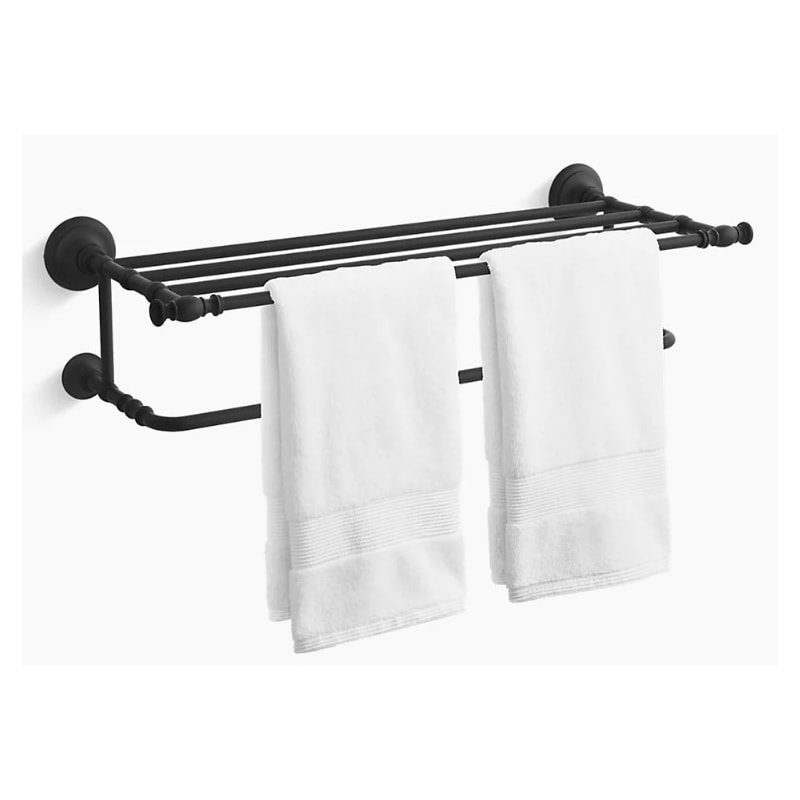 Oil rubbed bronze towel holder outlet