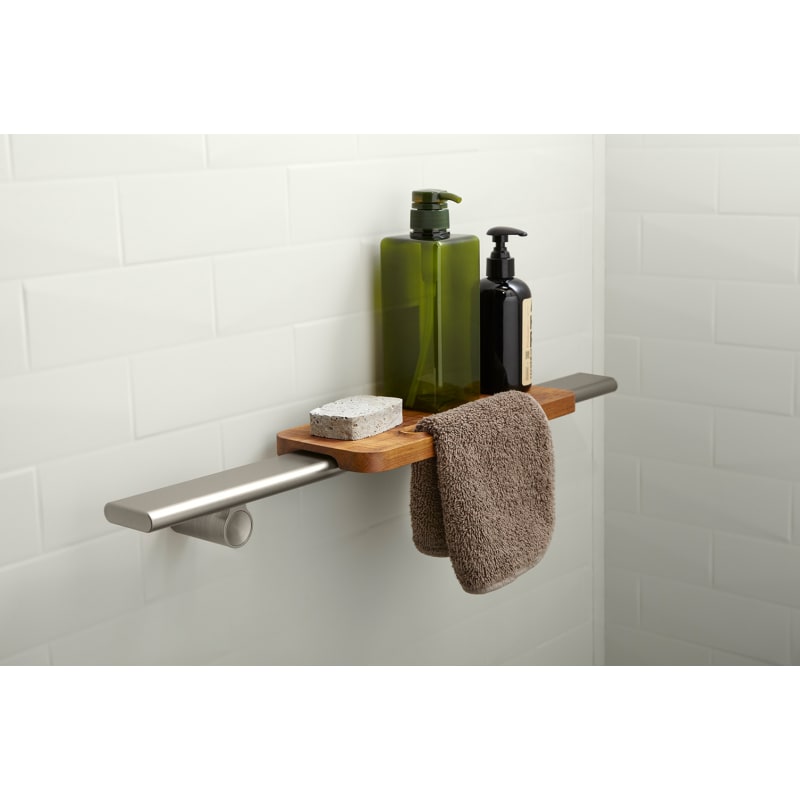 Kohler teak shower discount seat