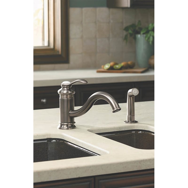 Kohler Fairfax Kitchen Faucet Leaking At Base Dandk Organizer