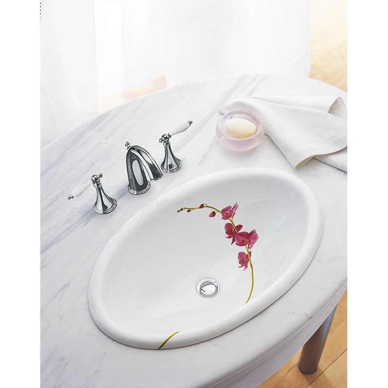 KOHLER 水栓 未使用 310-4P-CP Kohler K-310-4P-CP Polished Chrome Double Handle Widespread