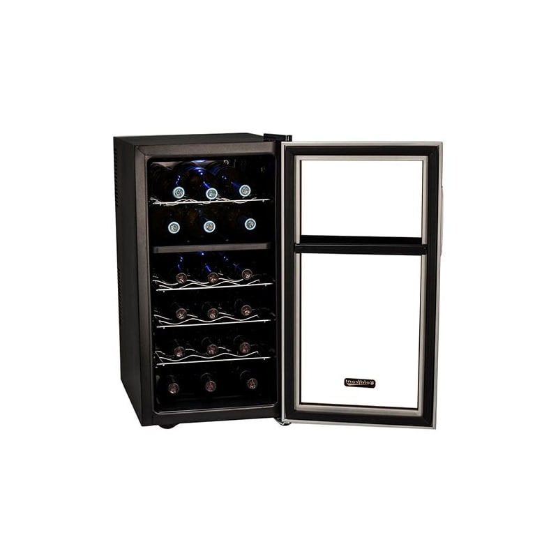 Koldfront 18 Bottle Dual Zone Thermoelectric Wine Cooler