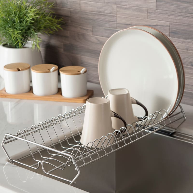 Kraus KDR 1 Stainless Steel Kore Stainless Steel Dish Rack for Workstation Kitchen Sink Faucet