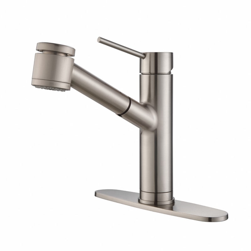 Kraus KPF-2610SS Stainless Steel Oletto Single Lever Pull Out ...