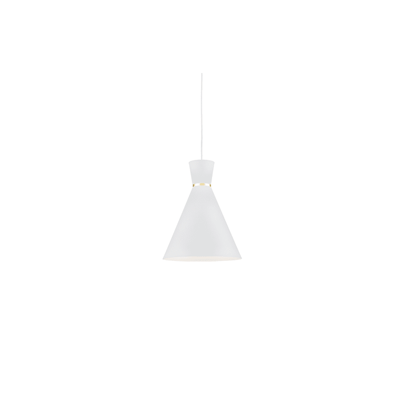 配送員設置 Kuzco 10 Vanderbilt Gold / White 493210-WH/GD Lighting その他
