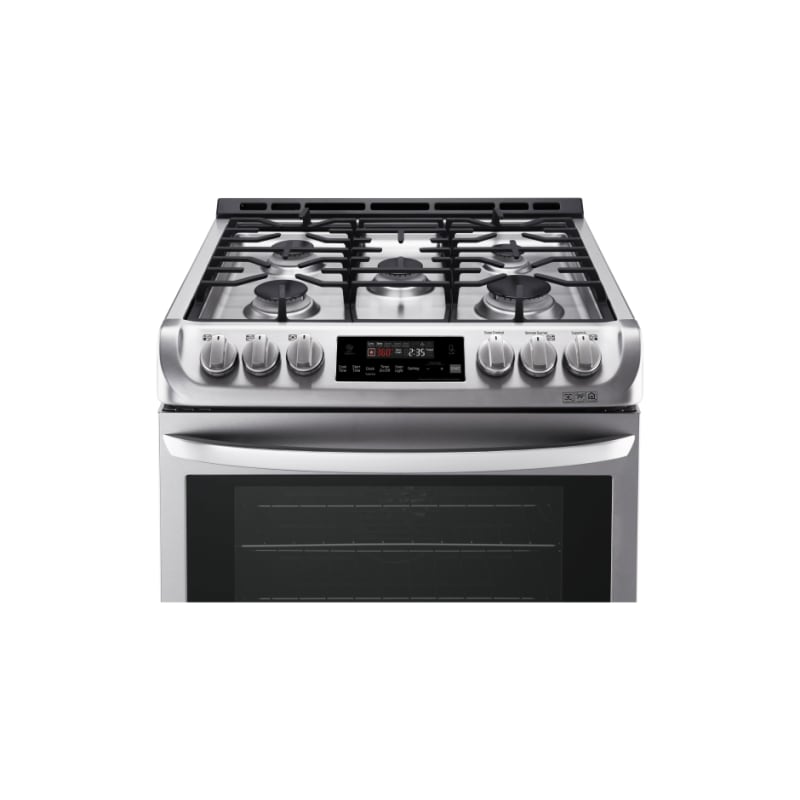 LG LSG4511ST Stainless Steel 30 Inch Wide 6.3 Cu. Ft. Slide In Gas