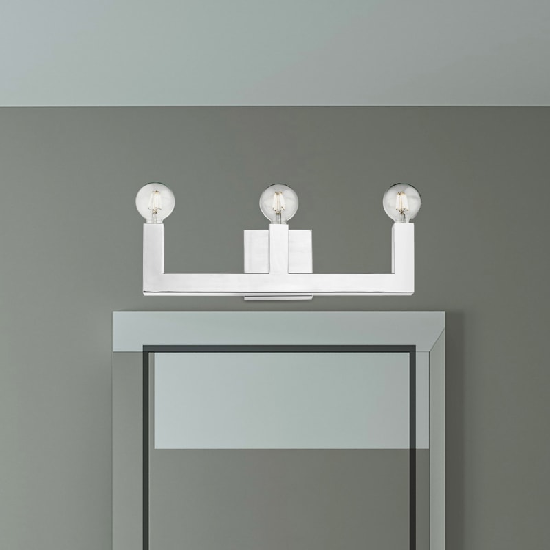 Livex Lighting 16813-91 Brushed Nickel Solna 3 Light 22