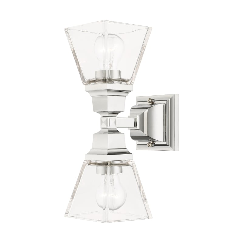 Livex Lighting 17178-91 Brushed Nickel Mission 2 Light 15