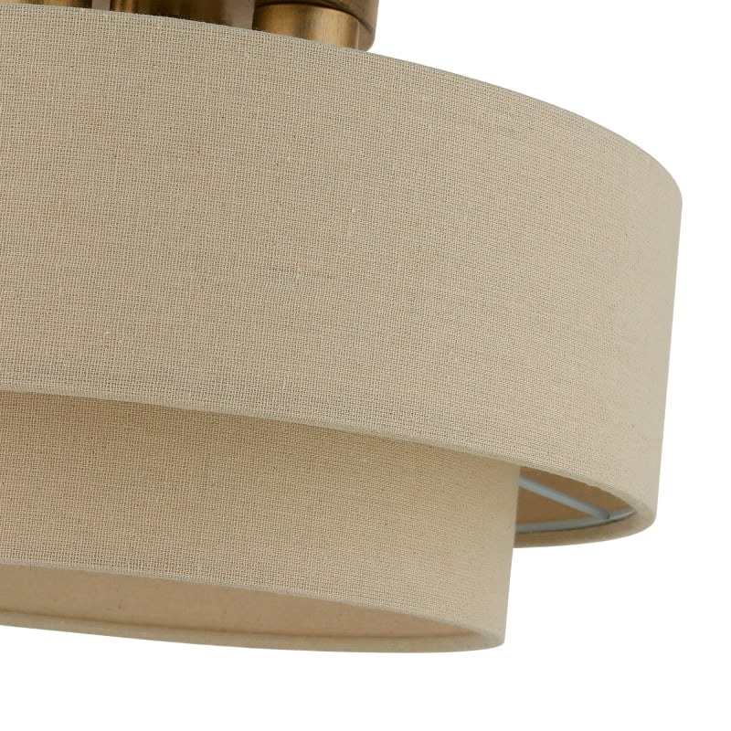 Livex Lighting 58898-48 Antique Gold Leaf Bellingham 3 Light