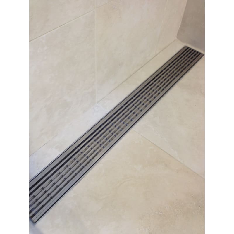 Polished Stainless LUXE Linear Drain 60
