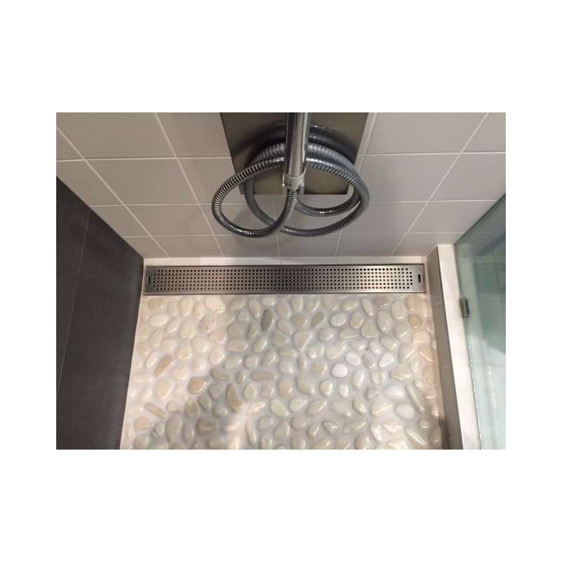 LUXE Linear Drains TI-48 48 Tile Insert Linear Shower 