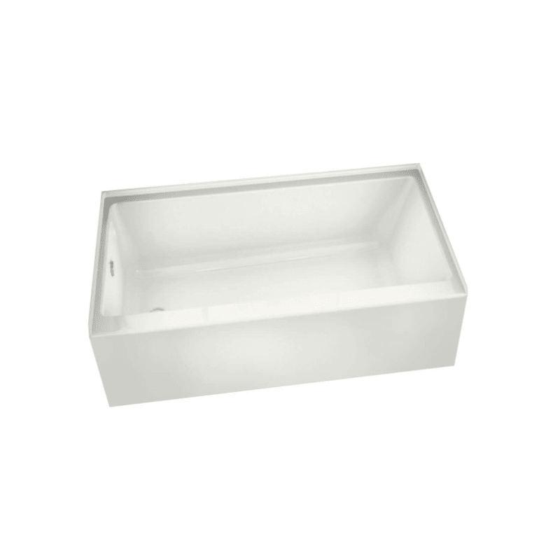 希少になる 6632 Rubix White 105735-L-000-001 Maax Bath 66 Tub テープ・マスキングテープ