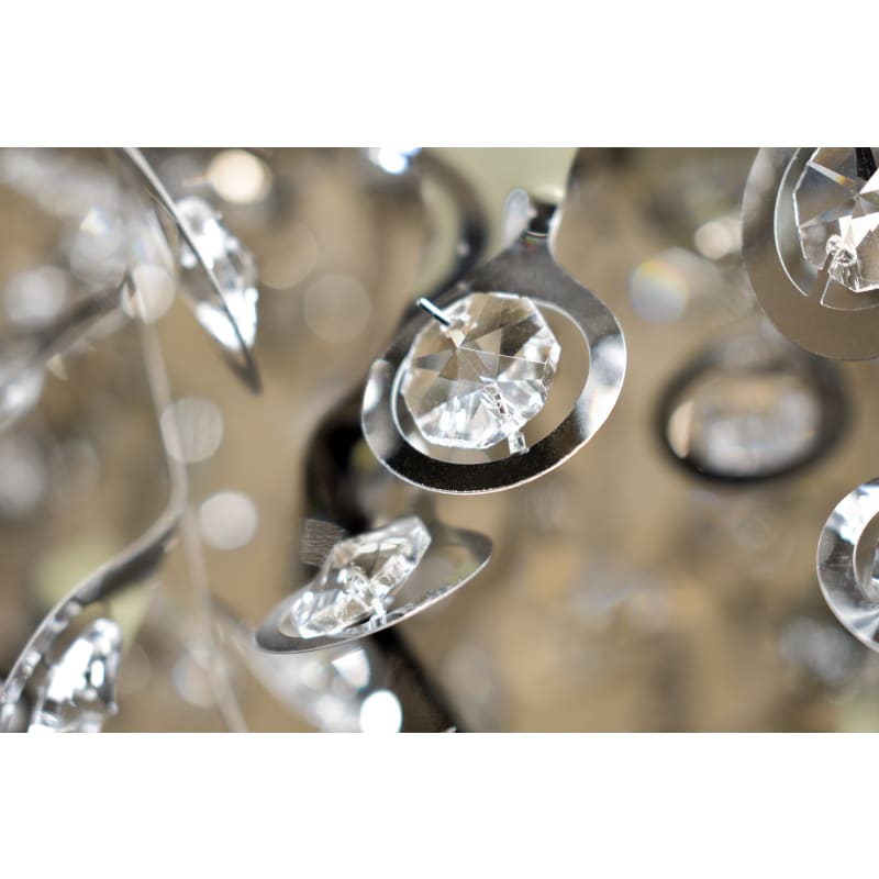 Maxim 24205BCPC Polished Chrome / Beveled Crystal Glass