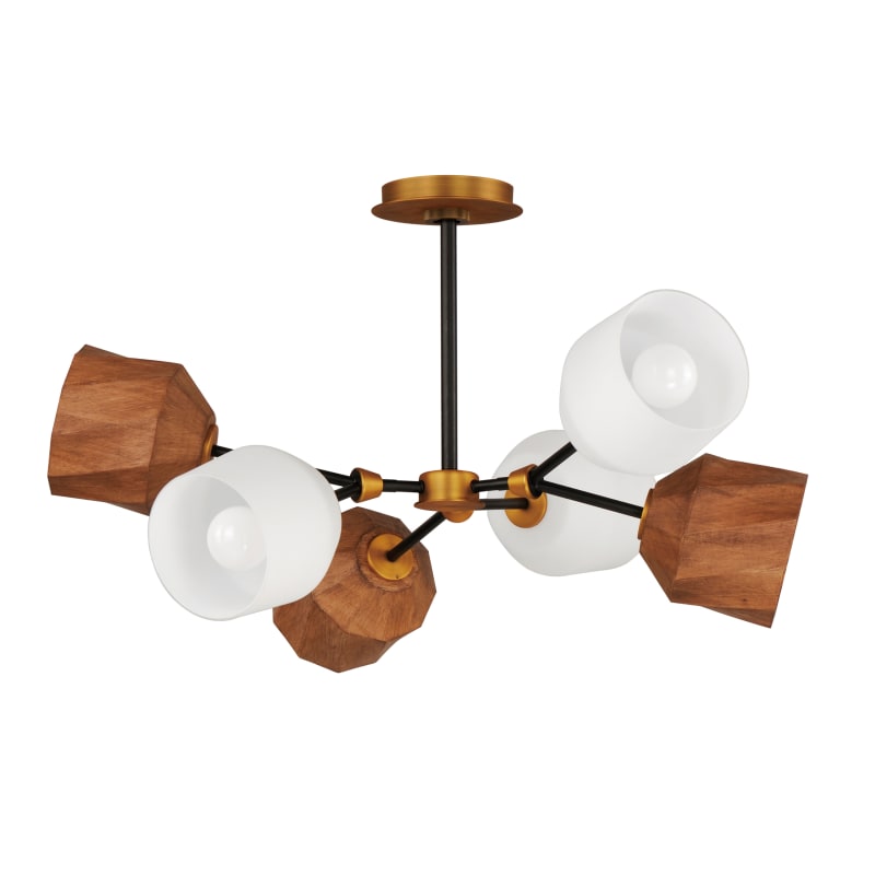 Maxim 28276DBZAB Dark Bronze / Antique Brass Akimbo 31