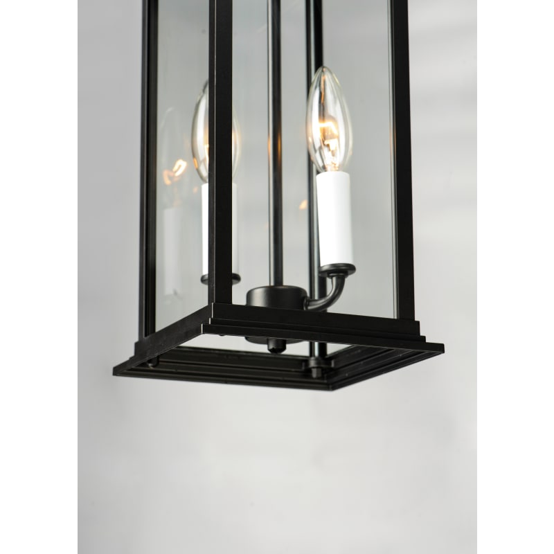 Maxim 30029CLBK Black Vicksburg 2 Light 7