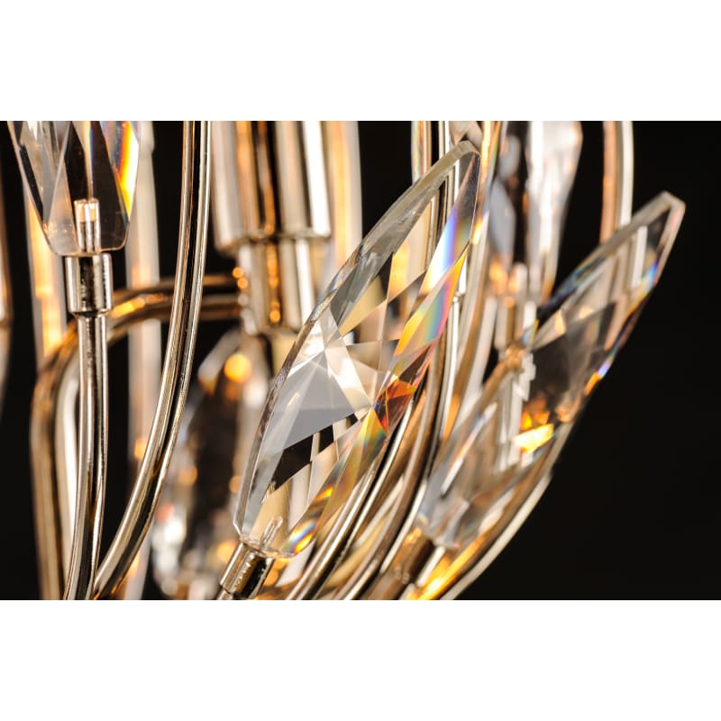 スーツ特別割引クーポン Maxim 32406BCPNGL Polished Nickel / Gold Leaf Bouquet 6 その他