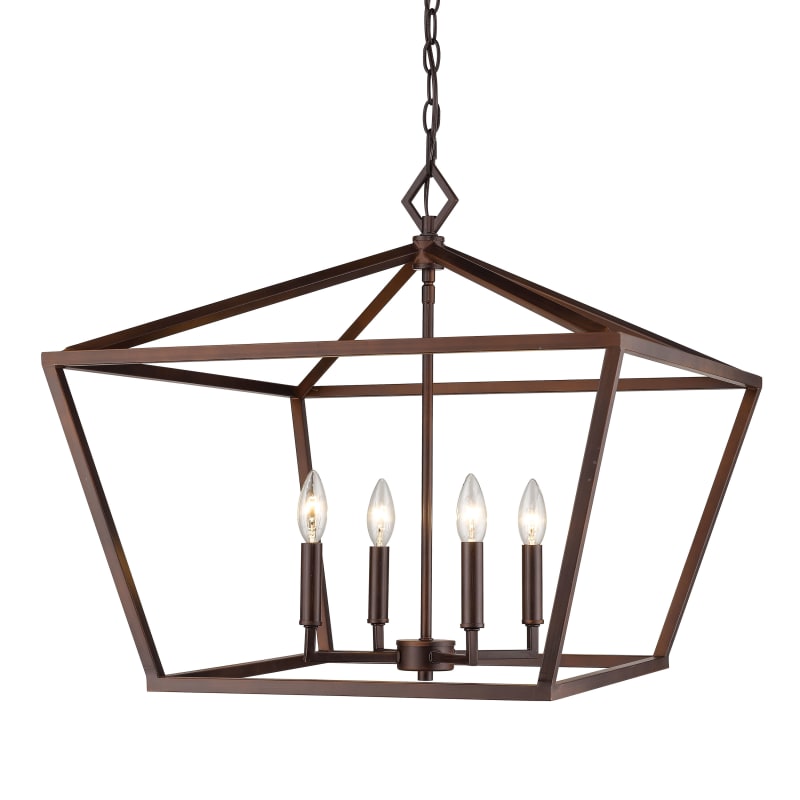 【おまけ付】 Millennium Lighting 3294-RBZ Rubbed Bronze Ritner 4 Light 23 フェイスパウダー
