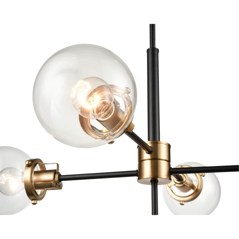 Millennium Lighting 9205-MB/MG Matte Black / Modern Gold