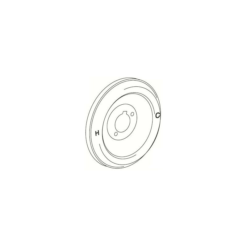 【COLOR iN ID】bell see-through ops Moen 97578 Polished Brass Manufacturer Replacement Part