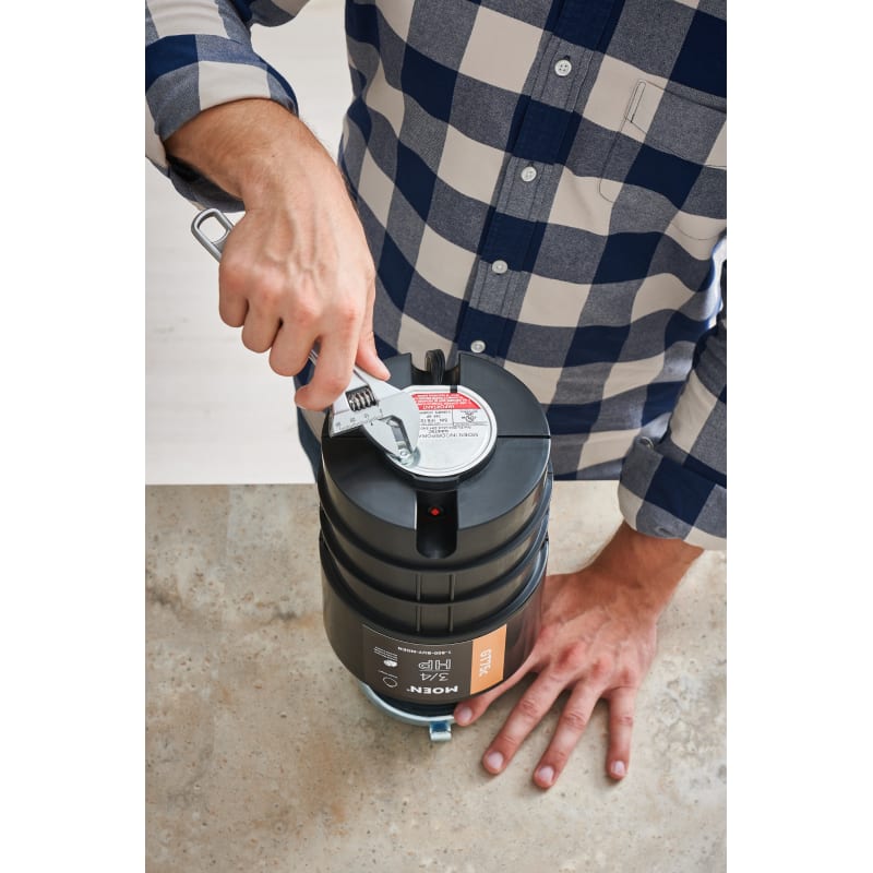 Moen GT75C GT Series 3/4 Horsepower Garbage Disposal with Fast Track Technology Moen GT75C GT Series 3/4 Horsepower Garbage Disposal with Fast Track Technology
