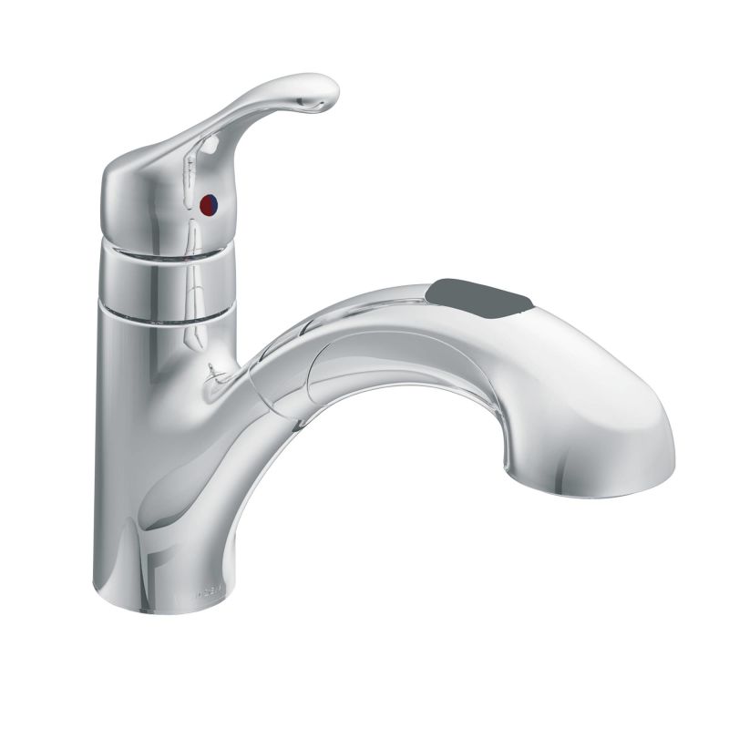 Chrome Renzo Pullout Spray Faucet