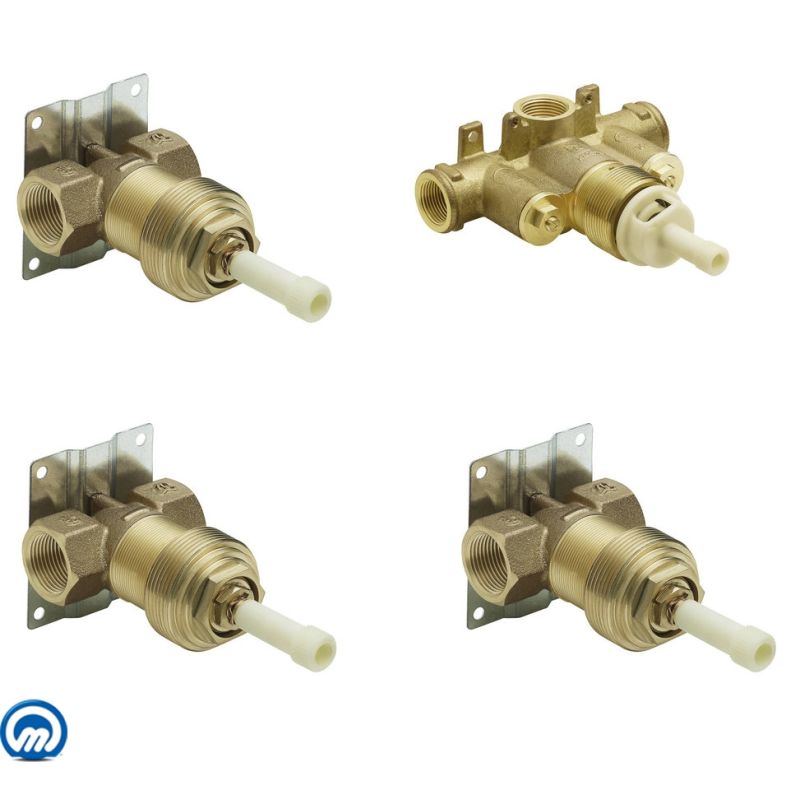 魅了 Set 4-Valve ExactTemp Moen N/A 1 of Set IPS Inch 3/4 バッグ