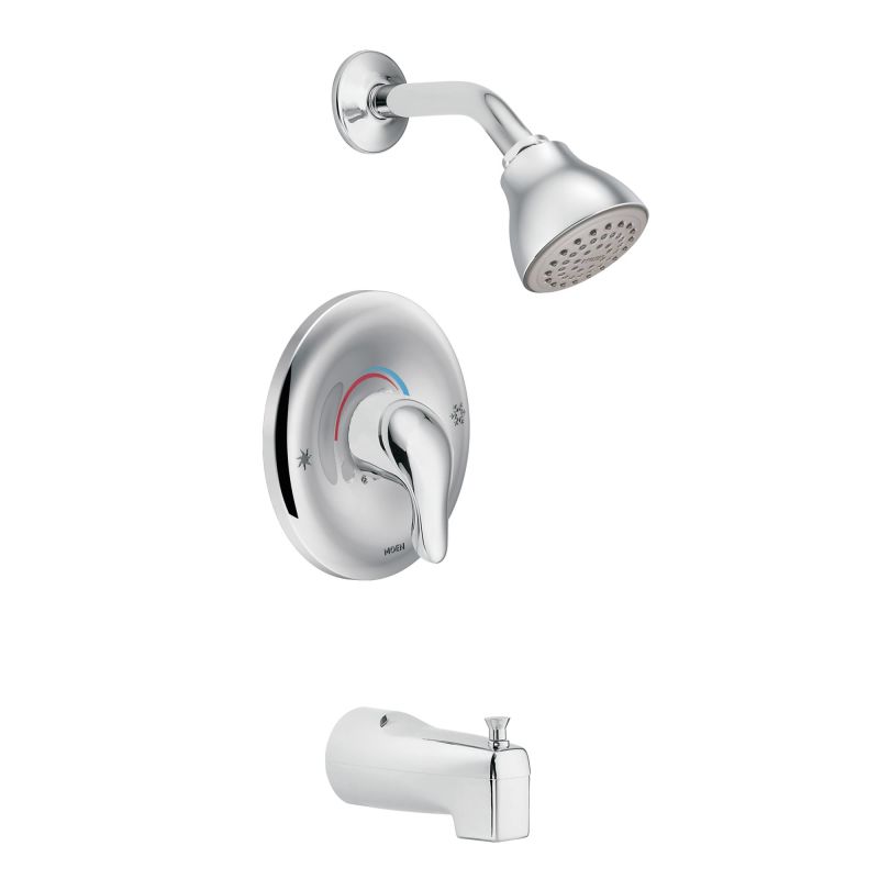 Moen L2363 Chrome Posi Temp Pressure Balanced Tub And Shower Trim