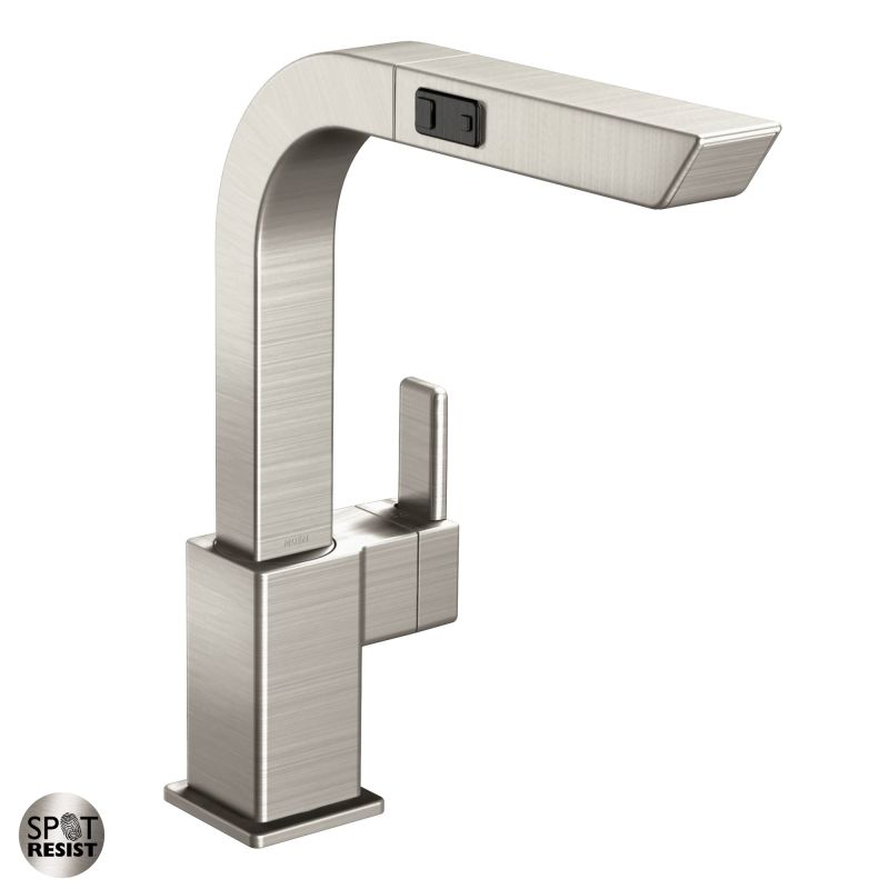 Moen S7597csl Classic Stainless Pullout Spray High Arc Kitchen