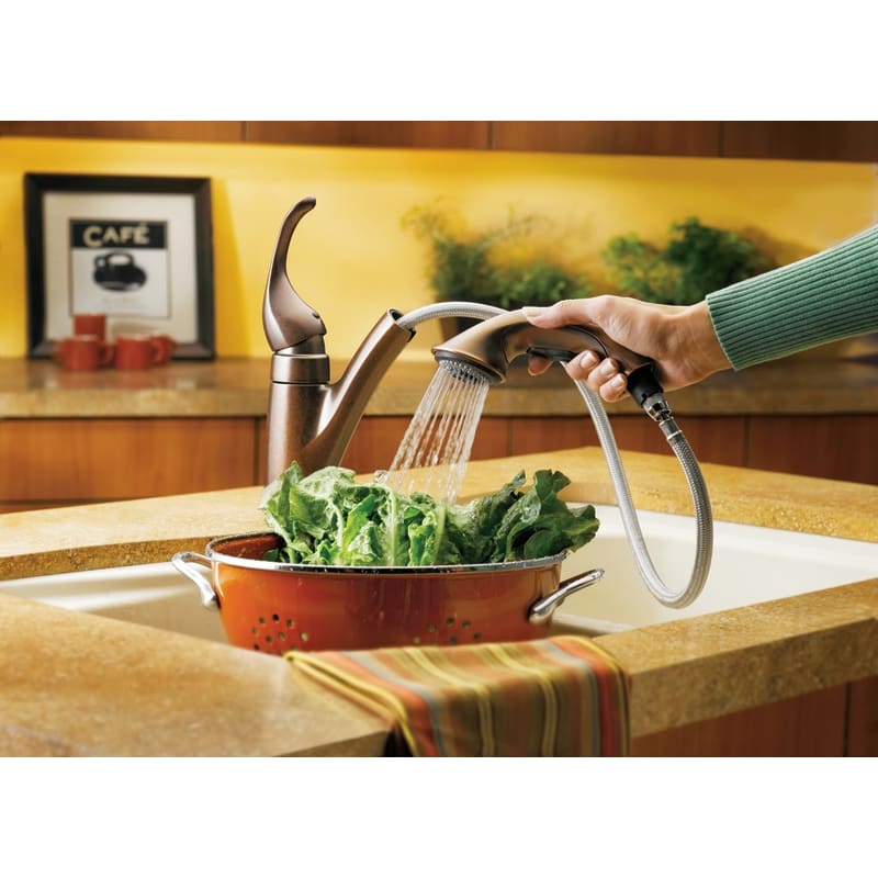 Moen 7545CSL Classic Stainless Camerist Single Handle Kitchen ...