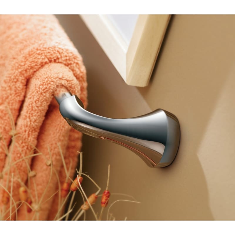 Moen YB2824BN Brushed Nickel 24 Towel Bar from the Eva Collection FaucetDirect