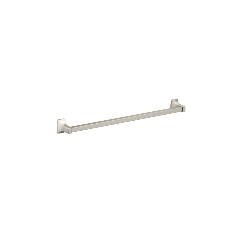 Moen P5124BN Brushed Nickel 24 Towel Bar and Posts from the Donner Contemporary Collection Faucet