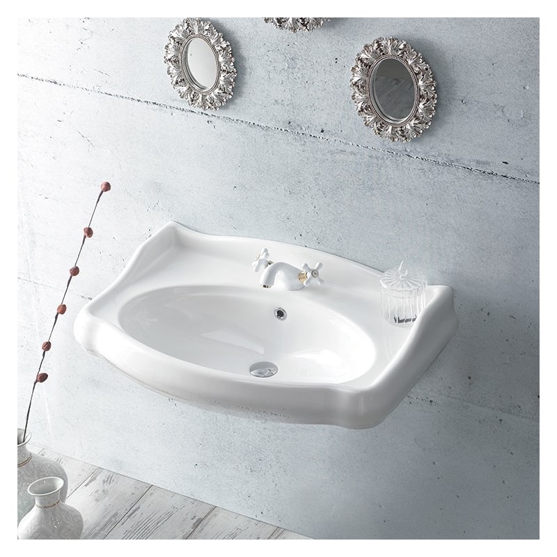 Nameeks Cerastyle 030300 U One Hole White One Hole Cerastyle