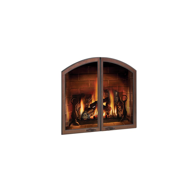 Napoleon Dk80a Hc Hammertone Copper Decorative Arched Doors For