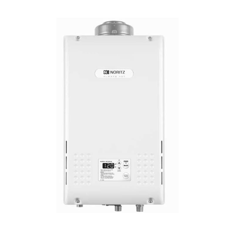 Noritz BNR98DVCNG Beige 9.8 GPM 199900 BTU 120 Volt Residential Natural Gas  Tankless Water Heater with Horizontal Vent Kit and Isolation Valve -  VentingDirect.com