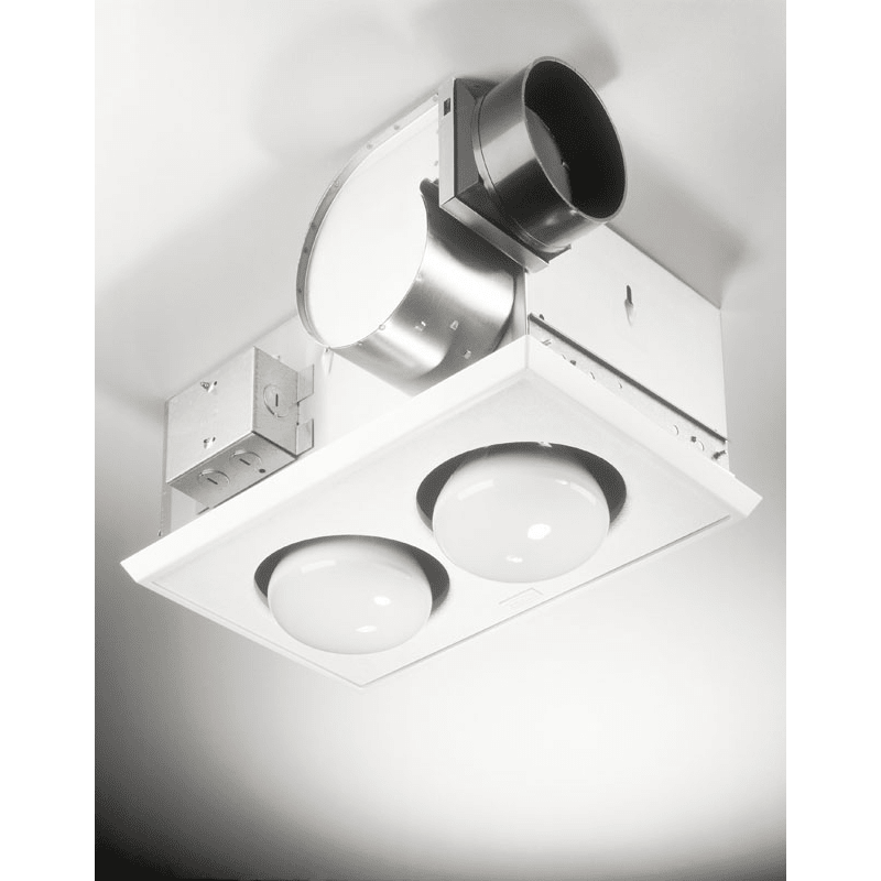 Nutone 9427p White 70 Cfm 3 5 Sone Ceiling Mounted Energy Star Rated And Hvi Certified Bath Fan With Light Lightingdirect Com Nutone 9427p White 70 Cfm 3 5 Sone, Are Heat Lamps Safe To Leave On All Night