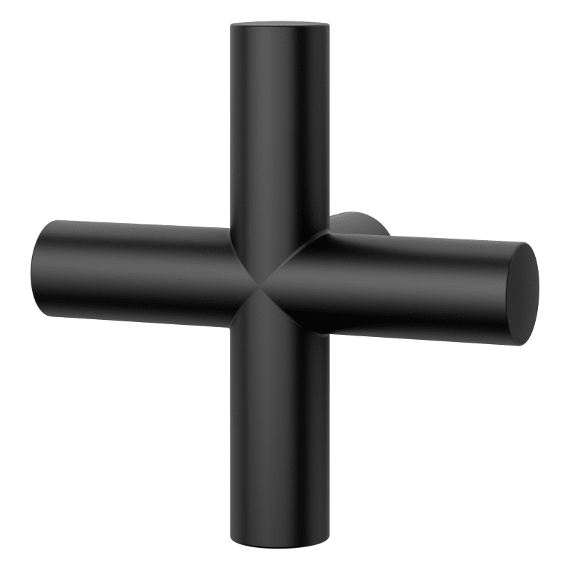 大型セールや時期 Pfister Cross Shower Single Tenet Black Matte HHL-089TNTB アクセサリー