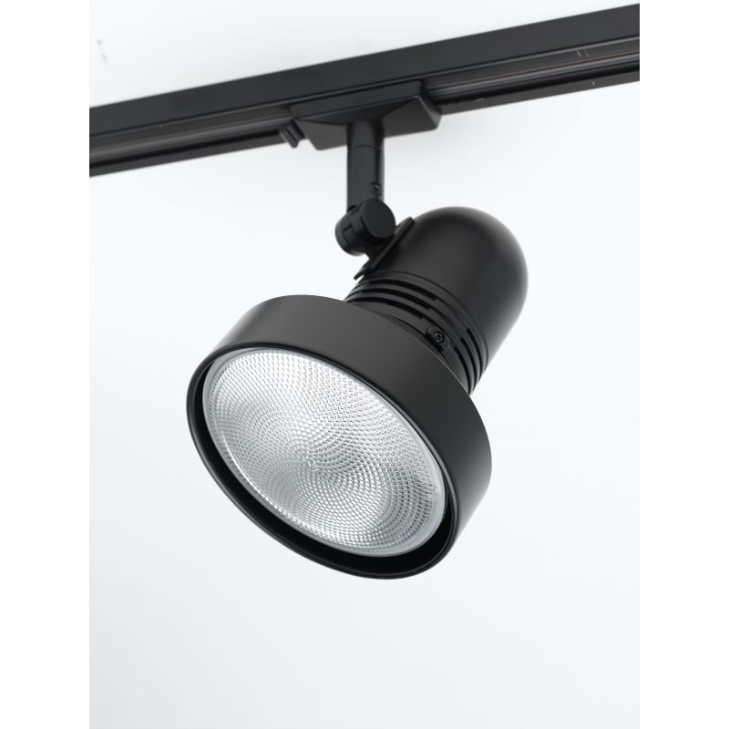 Prescolite AKTTCR BL Black 1 Light 150 Watt Halogen Architectural Round Back ArchiTrak Track Head LightingDirect