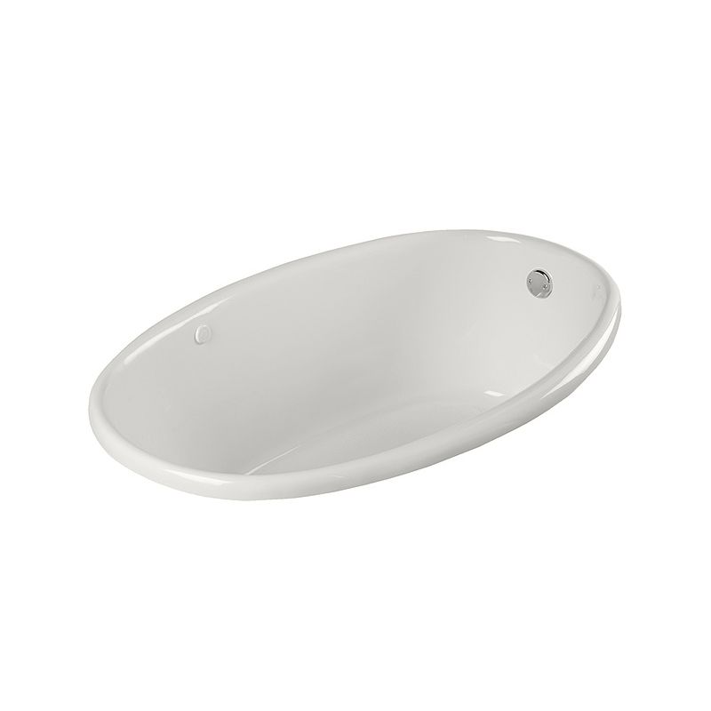 Proflo Pfs5838wh White 58 X 38 Drop In Soaking Bathtub Proflo Pfs5838wh White 58 X 38 Drop In Soaking Bathtub Easycare Acrylic Faucet Com