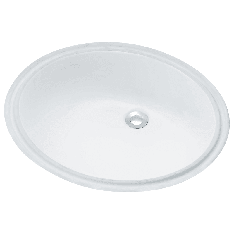 Proflo Pf1714uawh White 17 3 8 Undermount Bathroom Sink Faucet Com