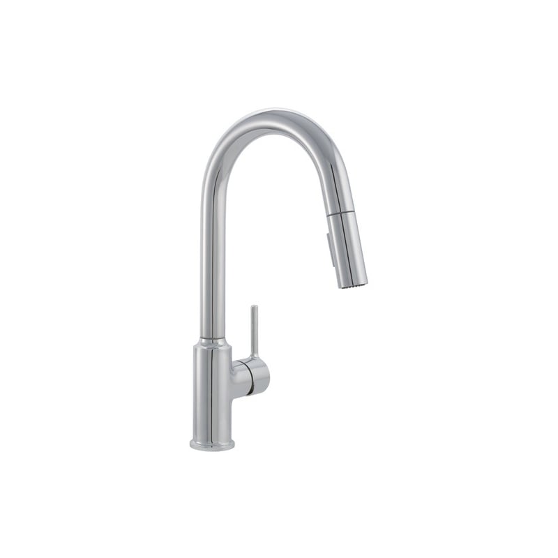 Proflo Pfxc4012cp Polished Chrome Loftus 1 75 Gpm Single Hole Pull Down Kitchen Faucet Faucetdirect Com