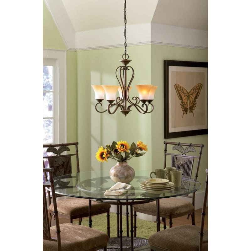 Portfolio linkhorn 5 light chandelier hot sale