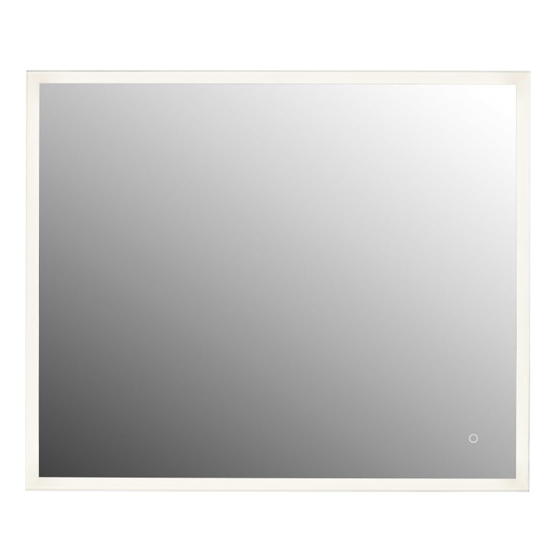 Quoizel QR3703 White Intensity 36 Inch x 30 Inch Rectangular Flat Iron Wall  Mounted Vanity Mirror - LightingDirect.com