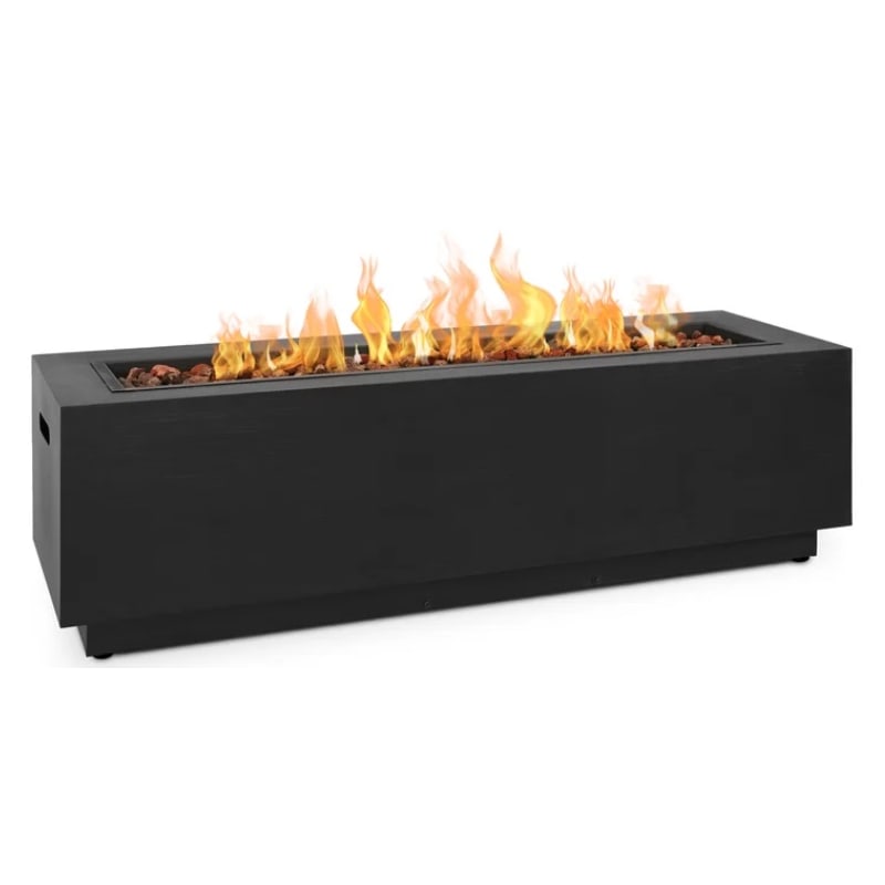 Real Flame Firepits Outdoor Living, Uniflame Steel Propane Fire Pit Table