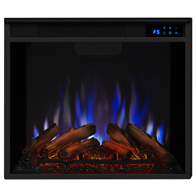 Real Flame 4199 Black VividFlame 4780 BTU 24 Inch Wide Freestanding Electric  Firebox - VentingDirect.com