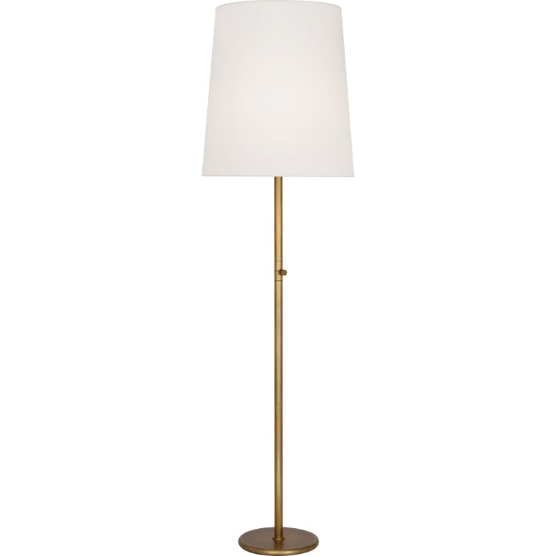 Robert Abbey 2801w Aged Brass Buster 80 Floor Lamp With A Fondine Fabric Shade Lightingshowplace Com Robert Abbey 2801w Aged Brass Buster 80, Robert Abbey Buster Floor Lamp