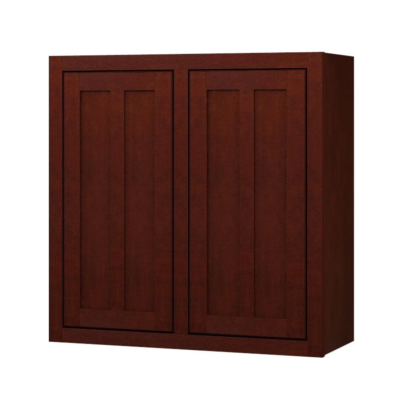 Sagehill Designs Ldw3030 Cabernet Lakewood 30 X 30 Double Door Kitchen Wall Cabinet Faucet Com