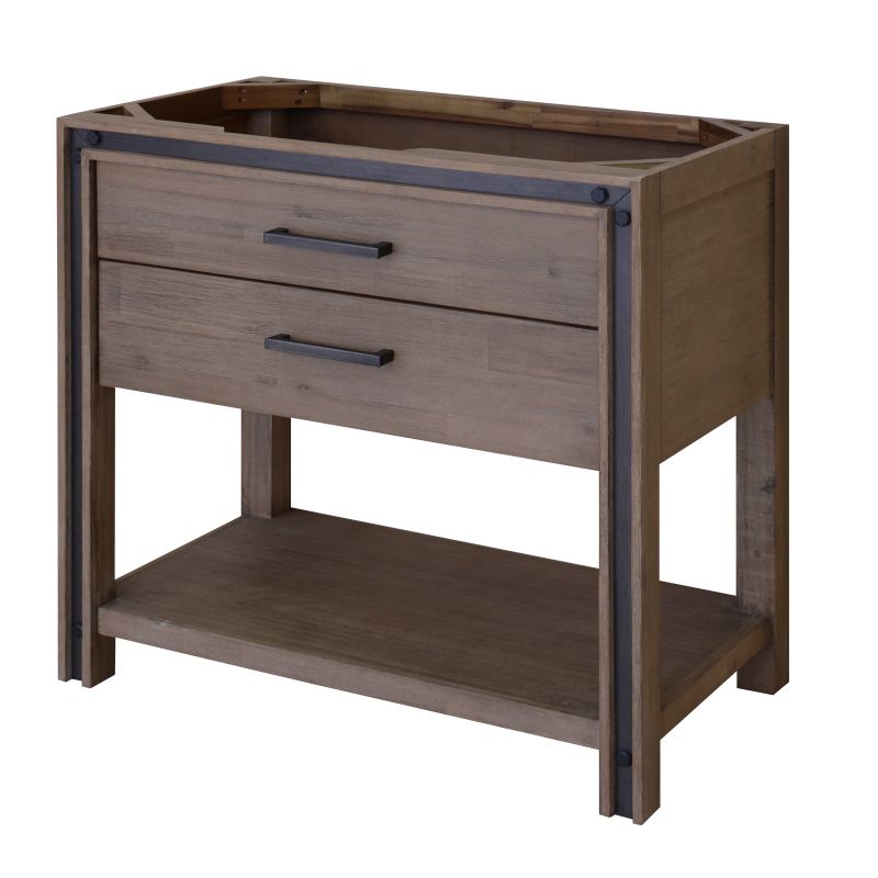 Avondale 60 in. Vanity Cabinet Only in Pine Avondale 60 in. Vanity Cabinet Only in Pine