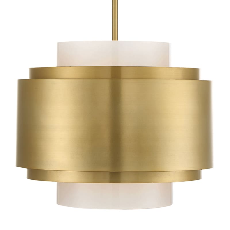 Beacon 4-Light Pendant in Burnished Brass (1-181-4-171